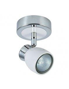 Foco Chacho 1xgu10 Blanco 14x12x8