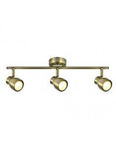 Regleta Chacho 3xgu10 Cuero 14x48 2