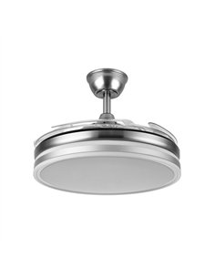 Ventilador Bayomo 59w 6980lm Niquel 4 Aspas Desp. 34 2