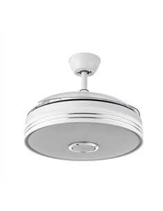 Ventilador Dc Matanuska 72w 6120lm Blanco Bluethooth 32/47x55/108d.3 Aspas Desp.6 Vel.3 Color. 2