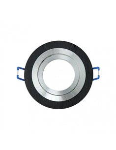 Empotrable Orient.cenote 1xgu10 Redondo Wengue/cro 2x9