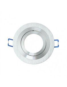 Empotrable Orient. Cenote 1xgu10 Redondo Alum/crom 2x9