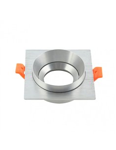 Empotrable Orient.son Doong 1xgu10 Cuadrado Alu/cr 1