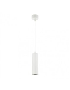 Colgante Drach 1xgu10 Blanco Regx6x6 cm