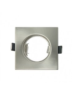 Empotrable  Magura 1xgu10  Cuadrado Niquel 2