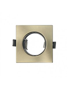 Empotrable  Magura 1xgu10  Cuadrado Cuero 2