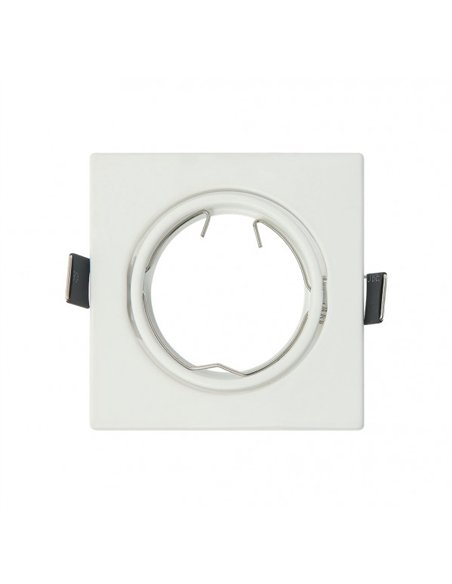 Empotrable  Orient. Magura 1xgu10  Cuad. Blanco Mate 2