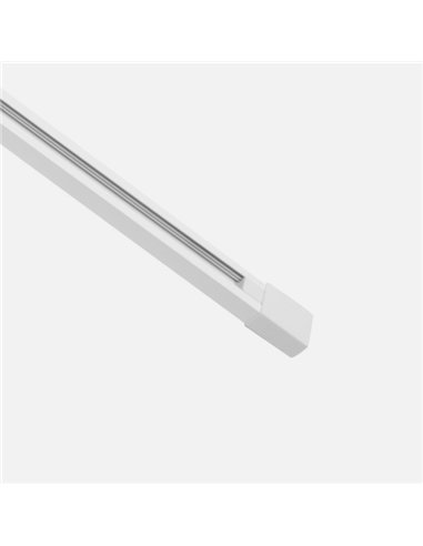 Carril Para Foco Pindal Blanco 1m  2 Hilos 2x100x3,5 Cm