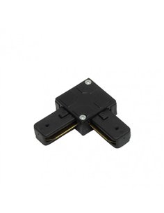 Conector En L Pindal Negro 2 Hilos 1
