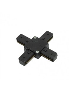 Conector En X Pindal Negro 2 Hilos 1