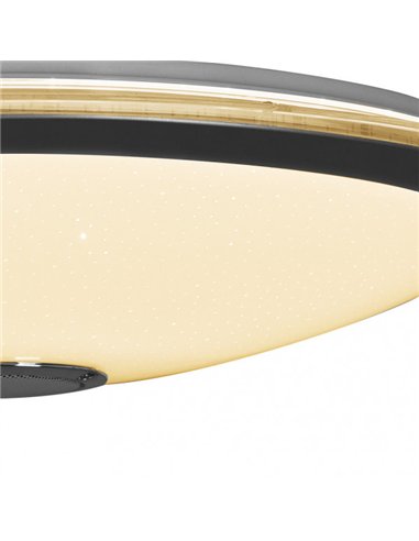 Plafon Magallanes 72w 3 Color+rgb 10x53x53 Cm Bluethooth 5760lm.reg.intens.y C.remoto C/memoria