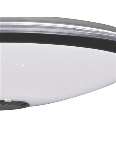 Plafon Magallanes 72w 3 Color+rgb 10x53x53 Cm Bluethooth 5760lm.reg.intens.y C.remoto C/memoria