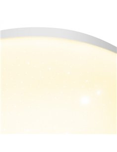 Plafon Red.caligula 72w 3000-4000-6500k 13x50x50 Cm  5616lm. Estrellado 2