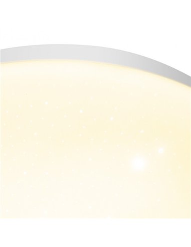 Plafon Red.caligula 96w 3000-4000-6500k 10x60x60 Cm  7488lm. Estrellado