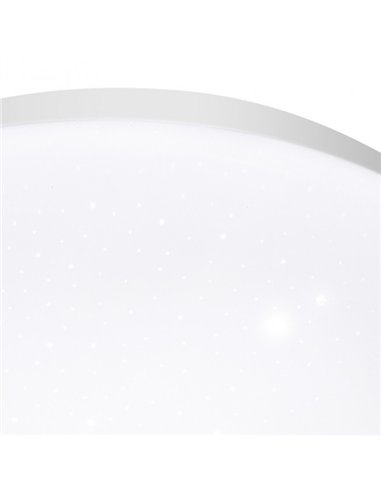 Plafon Red.caligula 96w 3000-4000-6500k 10x60x60 Cm  7488lm. Estrellado