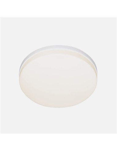 Plafon Trueno 36w 4000k Blanco Redondo 3240lm   3,5x23x23 Cm Sistema De Encaje Rapido