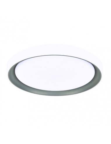 Plafon Luanda 96w 3000-4000-6000k Gris Red.7x49,5d   10800lm Reg.intens. C.remoto C/memoria