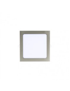 Downlight Basalto 12w 6500k Niquel Cuadrado 1080lm 2