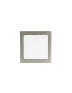 Downlight Basalto 12w 6500k Niquel Cuadrado 1080lm 2 2