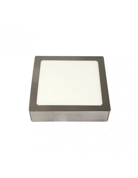 Downlight Superf.toba 18w 4000k Niquel Cuadrado 1530lm 3