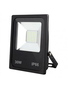 Proyector Led Smd Dacita 30w 6500k Negro 2700lm   120º Ip66 23x19