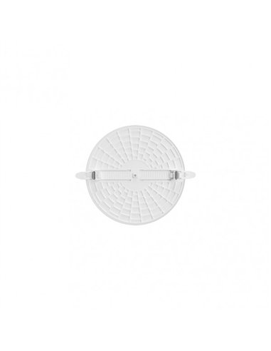 Downlight Led Smd Migmatita 18w 6500k Blanco 1800lm 2x12x12 Cm Corte Ajustable (7-10,8)