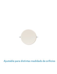 Downlight Led Smd Migmatita 9w 4000k Blanco 900lm 2x9x9 Cm Corte Ajustable (5-7