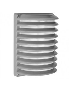 Aplique Exterior Aluminio Achernar 1xe27 Gris Ip44 25