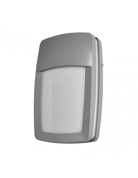Aplique Exterior Aluminio Altair 1xe27 Gris Ip44 8
