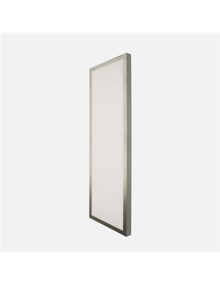 Plafon 72w 4000k  3,5x30x90 Cm Plano Niquel 6120lm