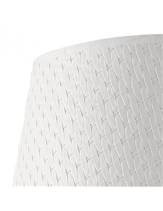 Lampara Crasas 3xe14 Blanco/oro Regx49x49 Cm 2