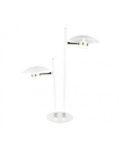 Sobremesa Ciudad Del Cabo 2l 12w 4000k Blanc/plata 52x32x15 Cm 1080 Lm Dirigible Y Orientable 2