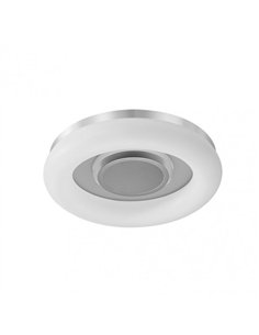 Plafon Paris 48+16w 3000-4000-6500k Blanc/plata 5440lm 12x55d C/remoro