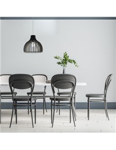 Colgante Caoba 1xe27 Madera Cafe Regx35x35 Cm 2