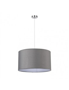 Colgante Chanza 2xe27 Cromo/gris Regx40x40 Cm
