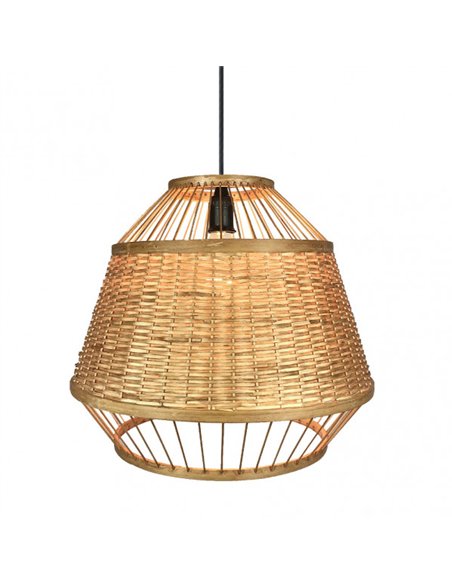 Colgante Bambu 1xe27 Croton Regx41d