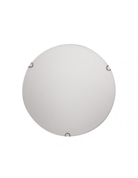 Plafon Redondo Avis 2xe27 Blanco 30x30x7 Cm