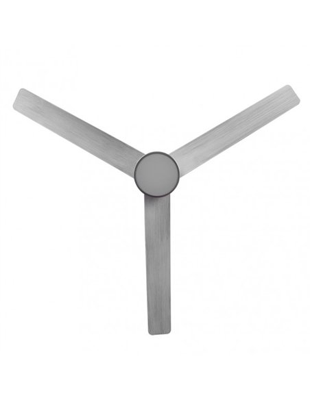 Ventilador Dc Teo 24w 2950lm Niquel 3Asp Gris 32x139d 3000-4000-6000k C/remoto, Memoria Y Temporizador