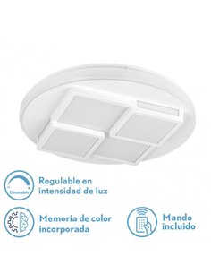 Plafon 96w Lavi 3000-4000-6500k 7488lm Blanco  8