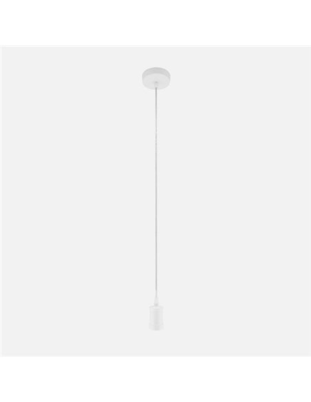 Arm.colgante Puja 1xe27 Blanco Regx10x10 Cm