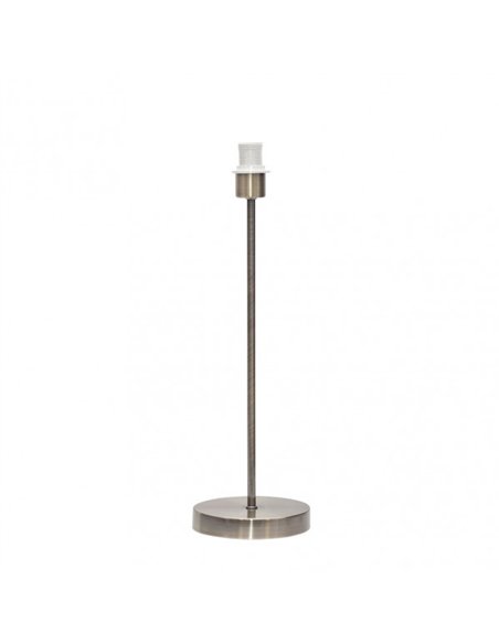 Arm.sobremesa Alto Cara 1xe27 Cuero 47x13x13 Cm