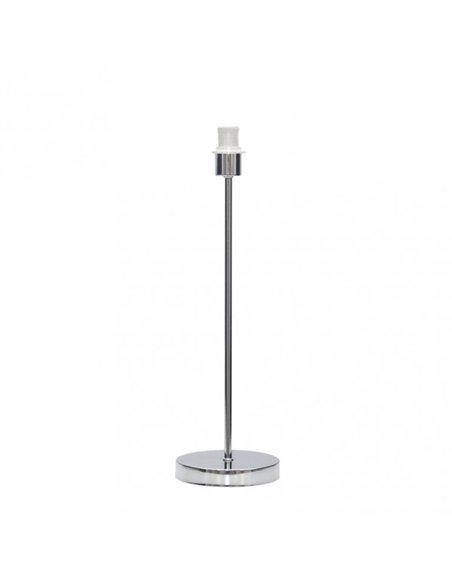 Arm.sobremesa Alto Cara 1xe27 Cromo 47x13x13 Cm