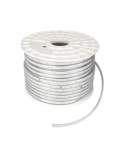 Cinta Led Flexible 1m 9w 3000k  220v Freya Ip65 14mm 900lm Estanco 120led 