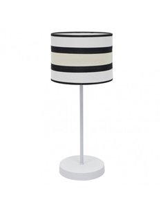 Sobremesa Grand. Karla 1xe27 Blanco/beis 61x25x25 Cm