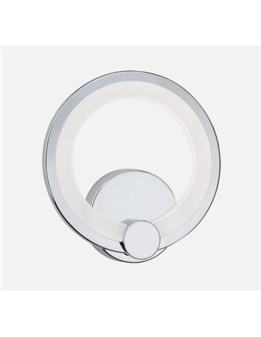 Aplique Sydney 10w 4000k Cromo 19,5x19x5cm  1300lm 