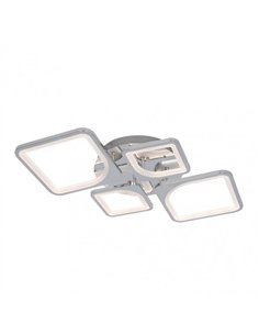 Plafon 86w 3000-4000-6500k Cromo Elara 9x76x46 Cm 11610Lm Regulable 2