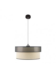 Colgante Felix Negro/dorado 1xe27 Regx50x50 Cm