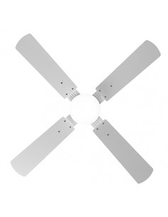 Ventilador 18w Dc Hupe Blanco 4 Asp.6 Vel.107d  Remoto 2