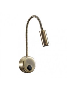 Aplique 3w 4000k 285lm Edgar Cuero 40x7x19 Cm C/interruptor