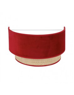 Aplique Reyes 1xe27 Natural/rojo17x30x16 cm